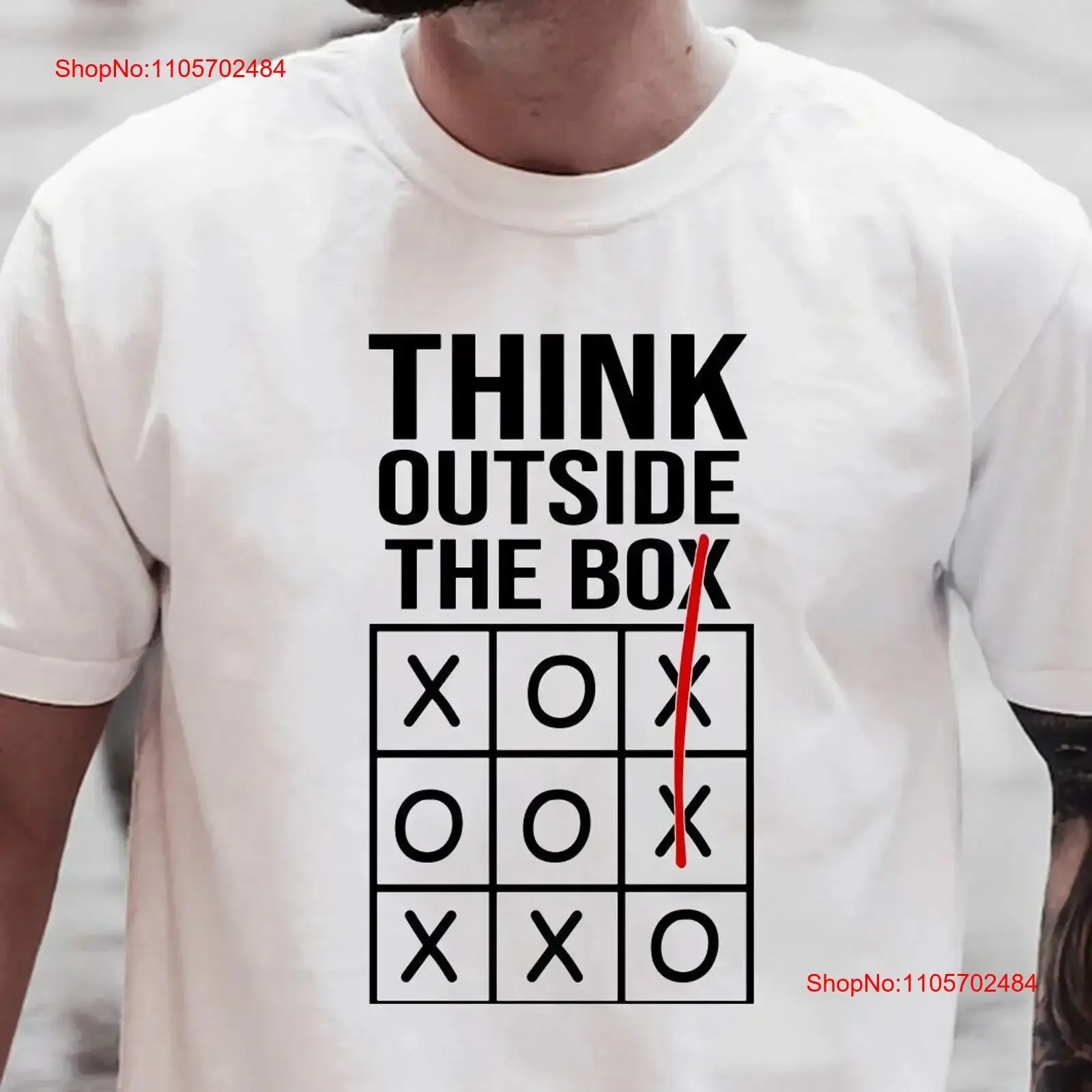Think Outside The Box shirt ArtisT T Positive Quote Motivational Thinker Inspirational vintage Washed homme Stretched Stylish