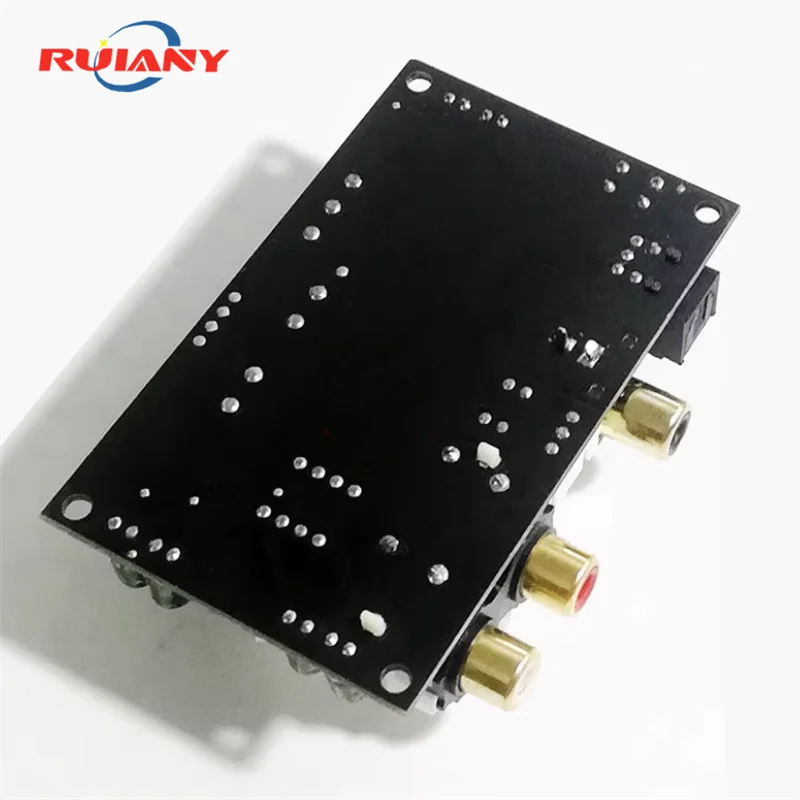 Coax Fiber DAC Audio Decoding Módulo Board, febre HiFi, de alta fidelidade, CS8416 + CS4398 Chip