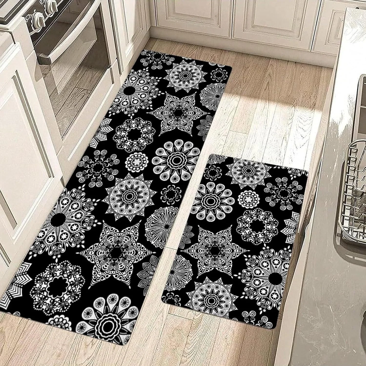 

Kitchen Rugs Mats Anti-Fatigue Kitchen Rugs Farnhouse Decoration Non Slip Laundry Room Kitchen Mat for Sink Runner Rug