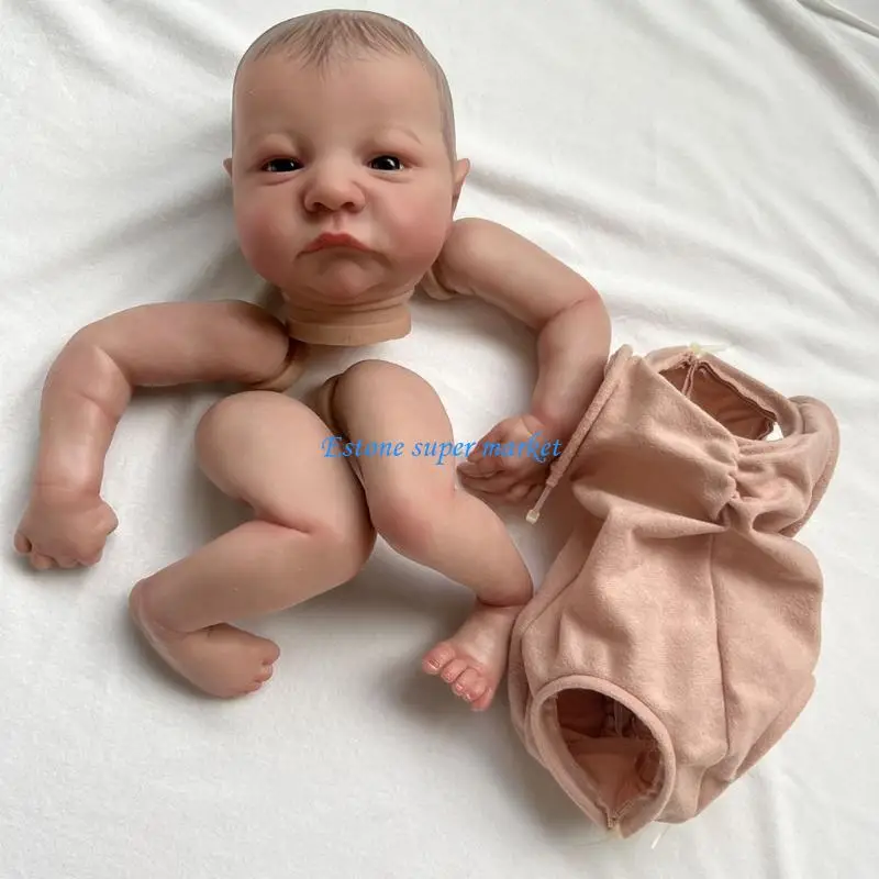 

090b 19 Reborns Doll Kits Sleep Toy для детского силиконового рефарна