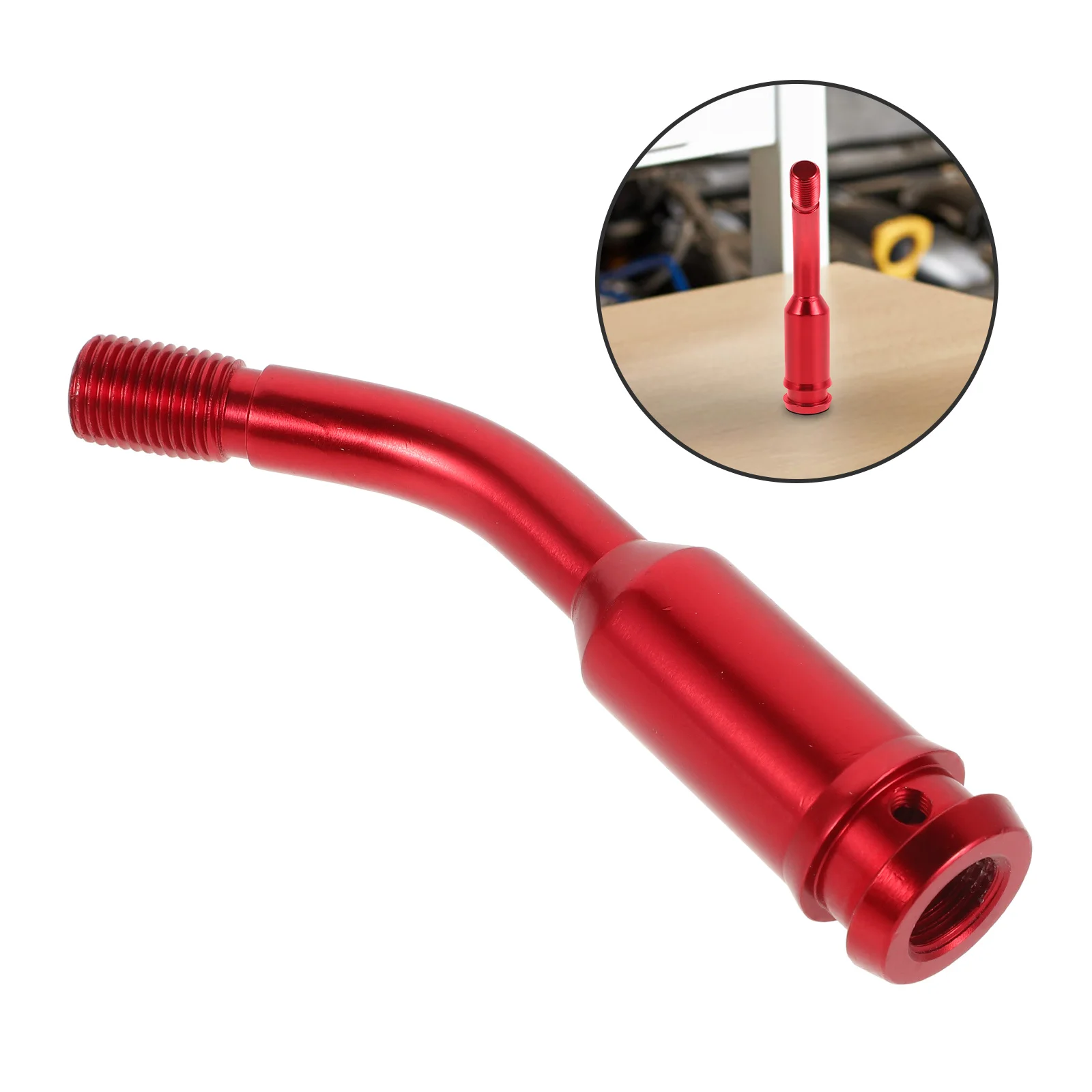 

Car Gear Shift Extension Rod Adjustable Metal Shifter Lever For Smooth Gear Changing Compatible With Multiple Vehicle