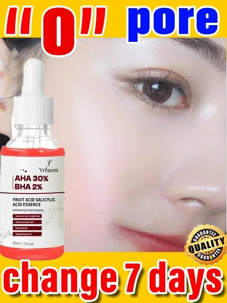 Pore Shrinking Serum Repairs Large Pores Salicylic Acid Face Serum Anti-wrinkle Facial Serum Oil Control Whitening Skin Care