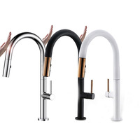 Customized Automatic Water Mixer Touchless Sensor Touch Sink Tap Kitchen Faucet