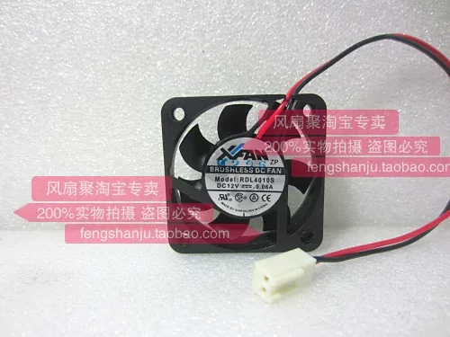 ventoinha-de-arrefecimento-silenciosa-rdl4010s-12v-006a-4cm-4010-original-e-totalmente-nova