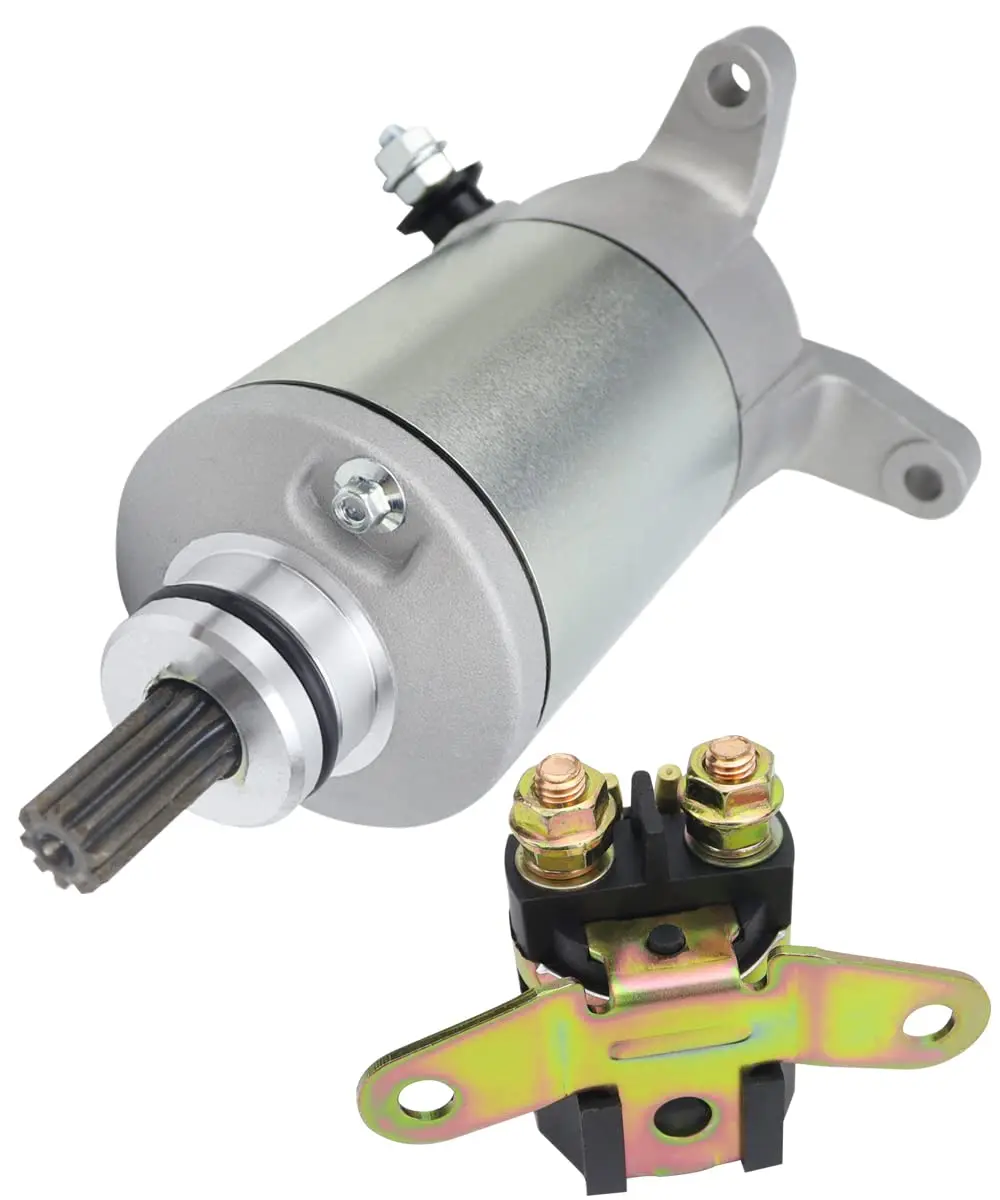 

Starter Motor & Relay for Suzuki Quadrunner 160 LT160E 89-92, LT-F160 91-01, LT160 03-04 230 LT230GE 85-86 31100-02C10