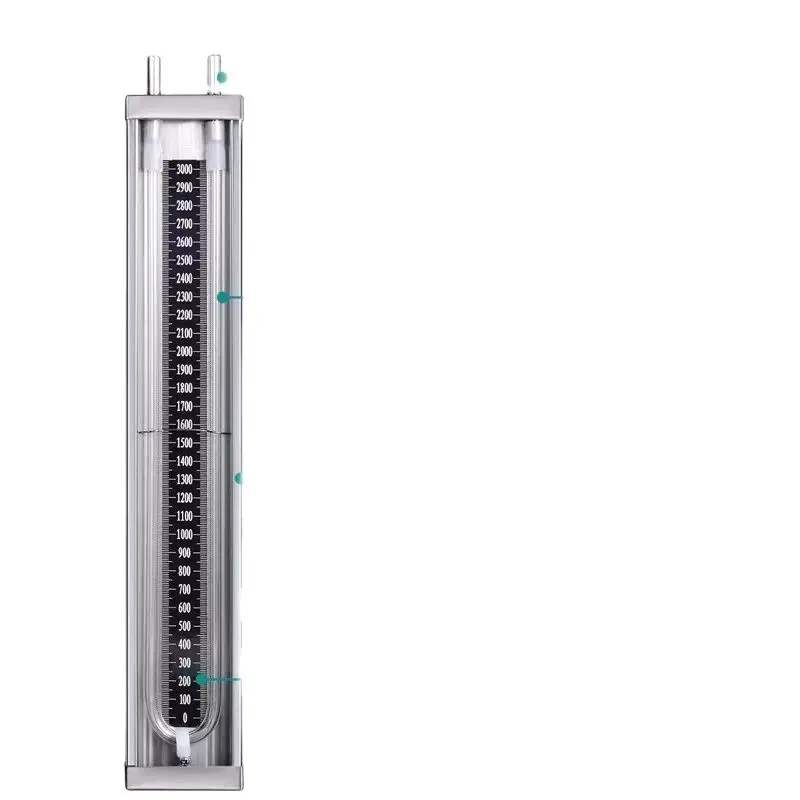 All stainless steel U-shaped pressure gauge, organic pipe pressure gauge differential pressure gauge, natural gas pipeline insp
