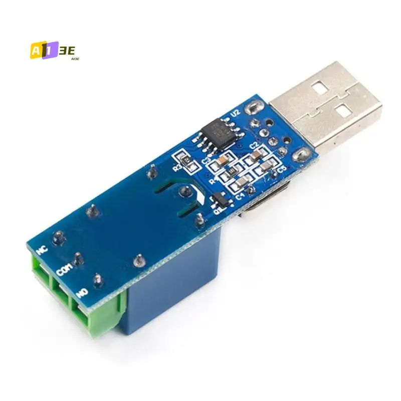 A13E-LCUS-1 USB Smart Control Switch Module With Serial Control And Overcurrent Protection For Smart Home