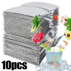 Lot Aluminum Foil Insulation Bag Disposable Thermal Box Waterproof and Leak-proof Heat Cold Preservation Storage Bag Lunch Pouch