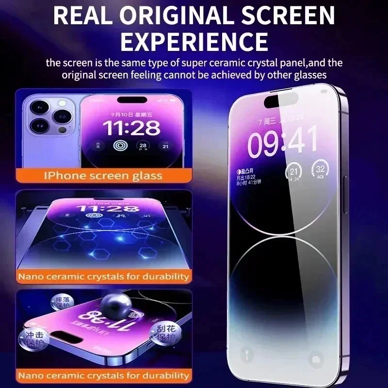 2 piezas para Samsung Galaxy Z Fold 7 6 5 4, auto eliminación de polvo, sin burbujas, protector de pantalla transparente para Samsung Z Fold5 Fold6 Fold7 5