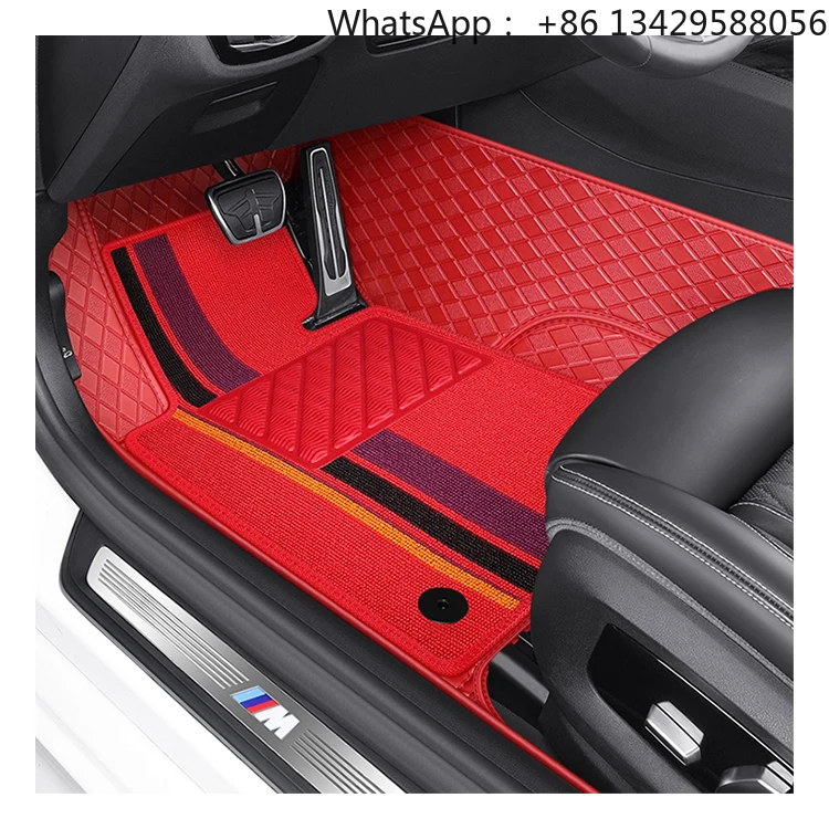 

Xiangta Hot Sale Newest Double Layer Luxury 3D 5D 7D Luxury Car Carpet Floor Foot Mats Interior Accessories