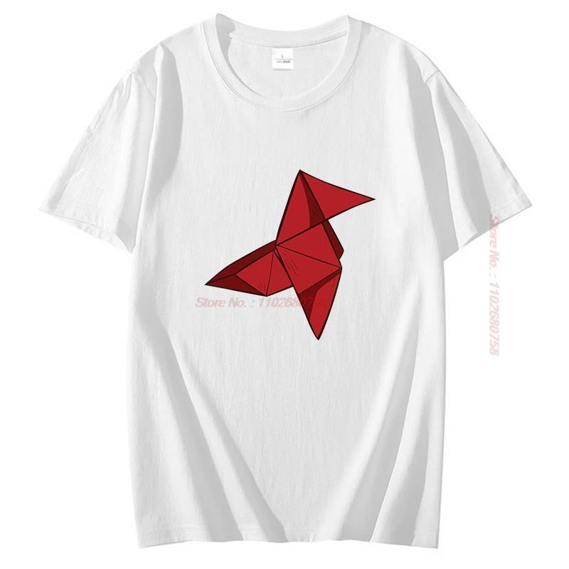 The Professors Origami Graphic T Shirts Summer Cotton Short Sleeve T-Shirt Tees Tops High Quality New Shirts And T-Shirts