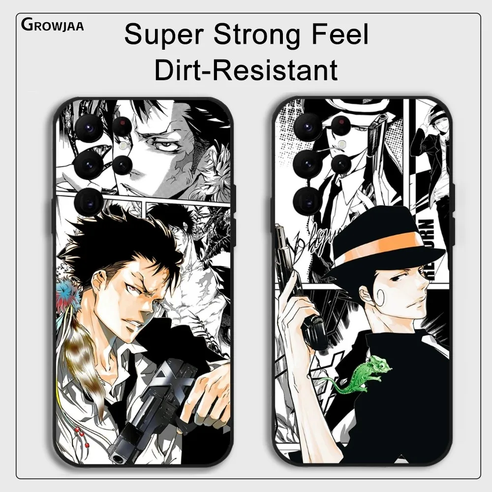 Katekyo Hitman Reborn Phone Case For Samsung Galaxy S25 S24 S22 S23 Ultra S21 S20 Plus 5G Protective Silicone Funda