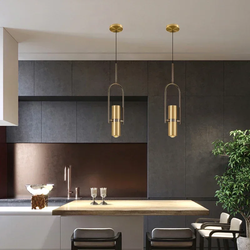 Lamp Gold Pendant L…