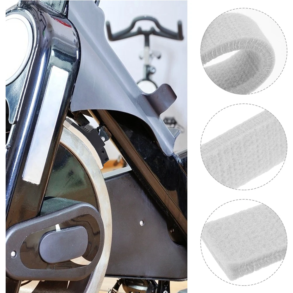 

6pcs Felt Brake Pads 30x120x10mm Bike Disk Sports Equipment Fitness Exercise Indoor Gym Bike Brake Blocks Non Slip Durable