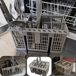 Cesta de cubiertos para lavavajillas de cocina, cesta de almacenamiento para cuchillo y tenedor, organización