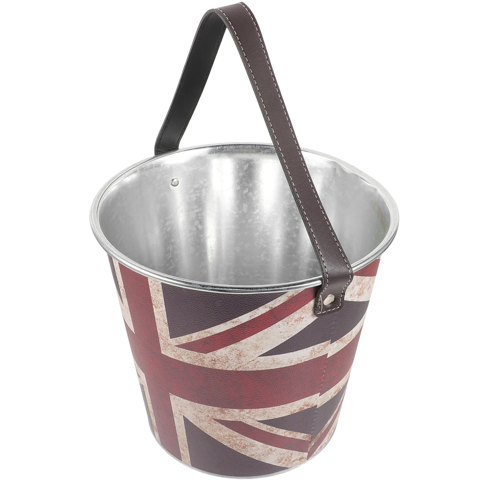 

Retro Iron Ice Bucket for Bars Parties Metal Cube Beer Storage Container Bar Drink Buckets Kitchen Tools