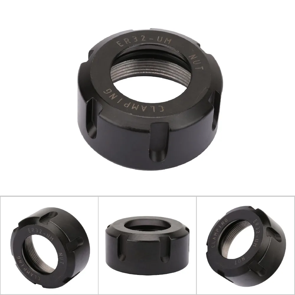 ER40/32/25UM Type Collet Clamping Nuts Dynamic Balance Holes Precision Clamping Nuts For Chuck Durable CNC Milling Collet Nuts