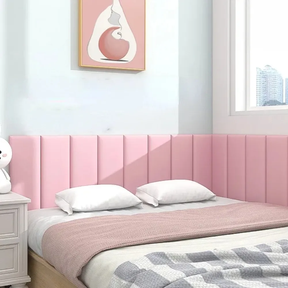 

Bed Headboard Modern 3d Wall Stickers Anti-collision Wall PanelsTatami Bed Head Board Cabecero Cama Tete De Lit