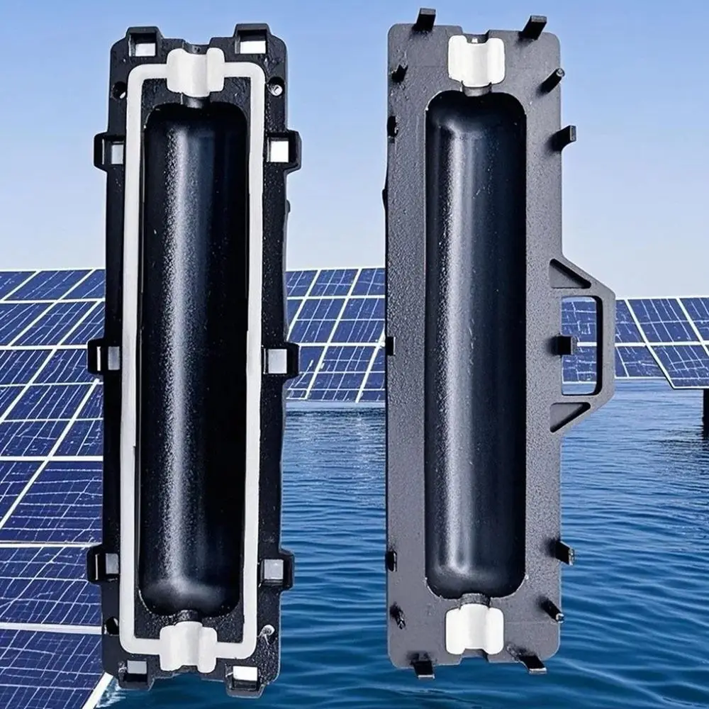1Pcs PPO Material Solar Connector Protection Box Outdoor Rated Black PV Cable Connection Enclosure Compact Lightweight
