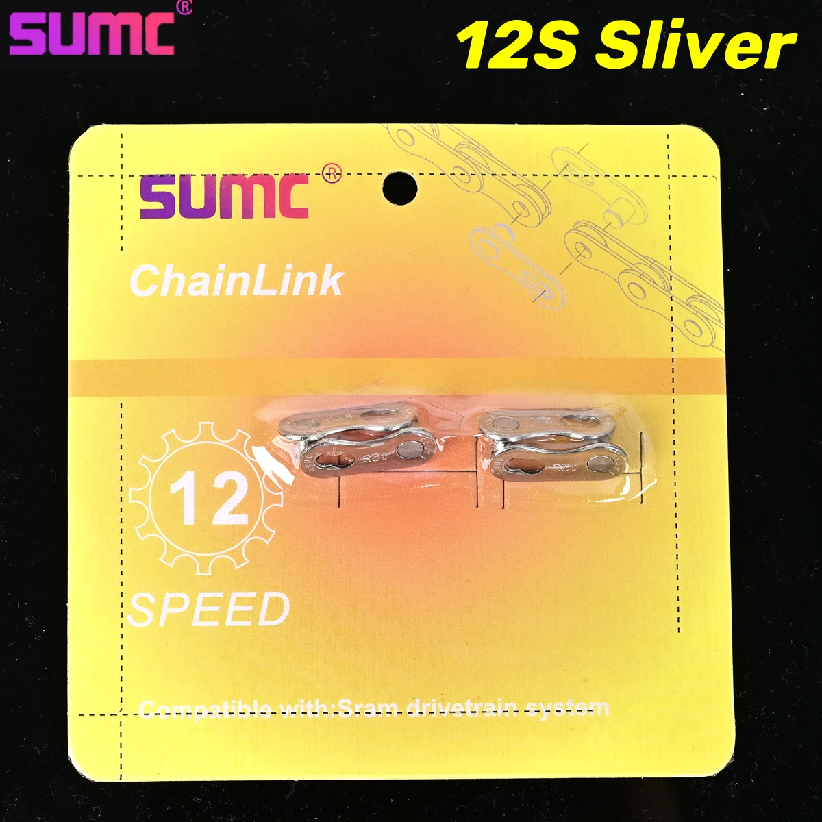 SUMC Fahrradkette Master Link (Magische Schnalle) für 12 13 Gänge, Quick Link für SUMC Halbmondketten – Detail 6