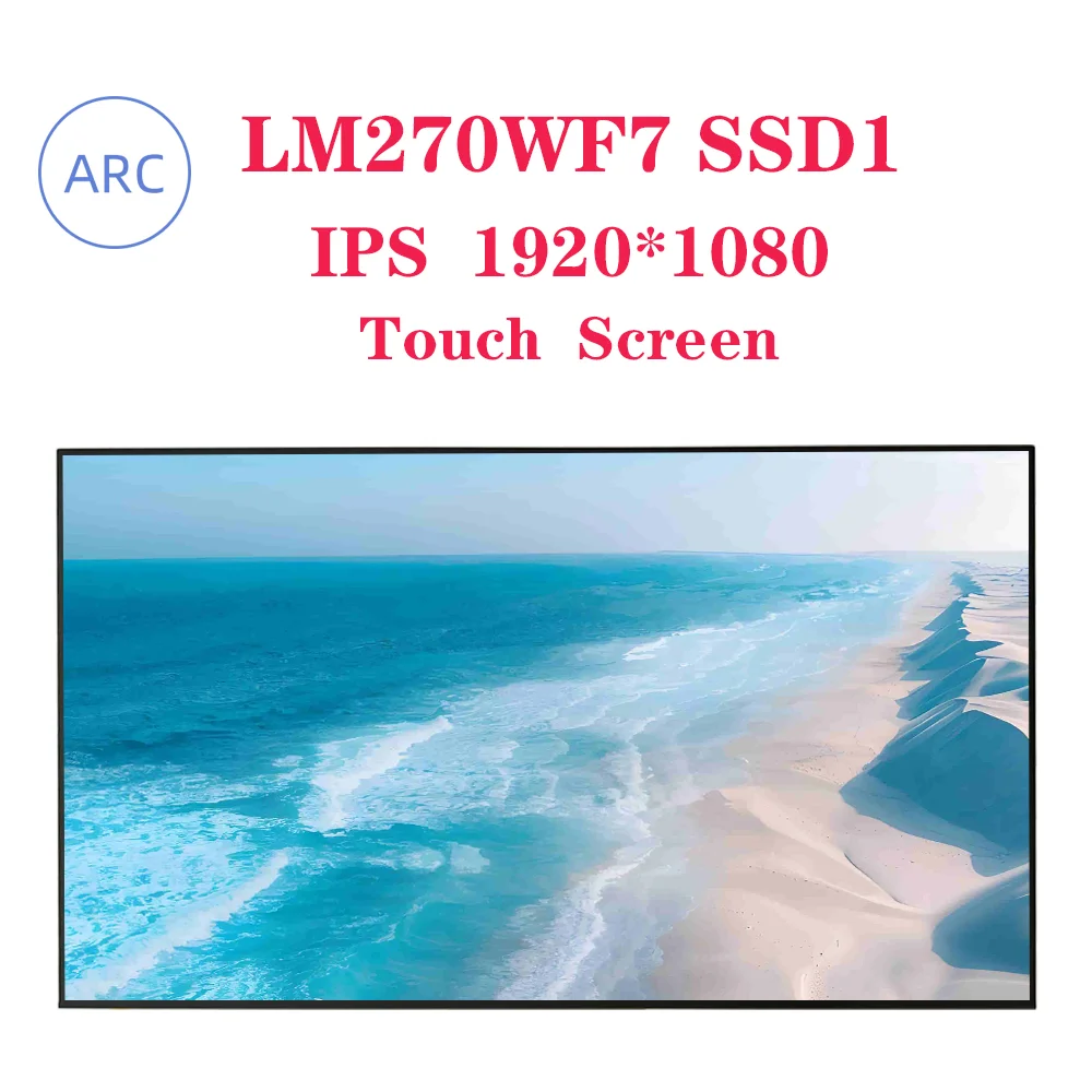 New Original 27" LCD Touch Screen LM270WF7 SSD1 For OptiPlex 7760 AIO/Inspiron 27-7777 AIO