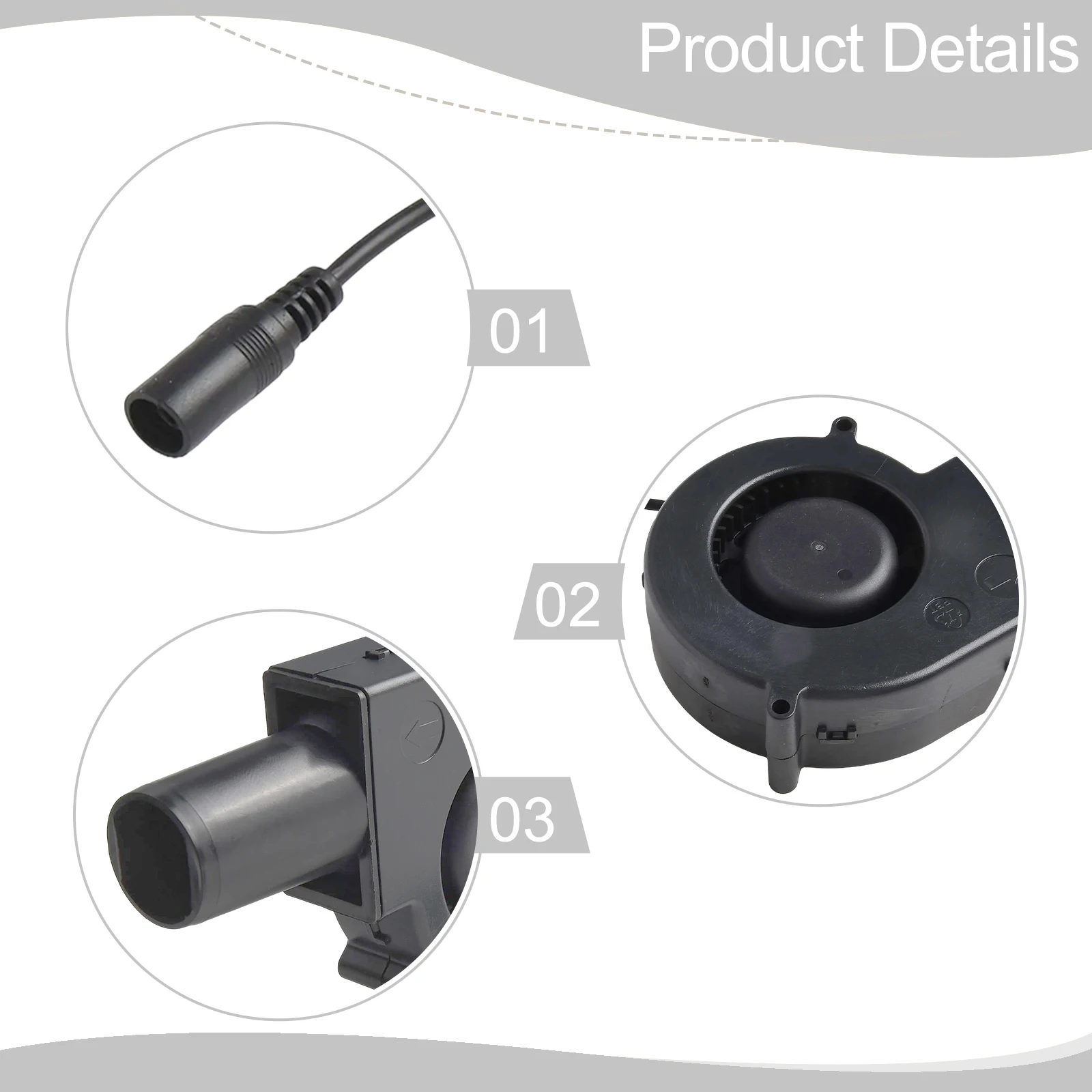 Barbeque Blower Fan Compact and Lightweight Design High Air Volume for Effective Cooling for ideal for DIY Fan Replacement