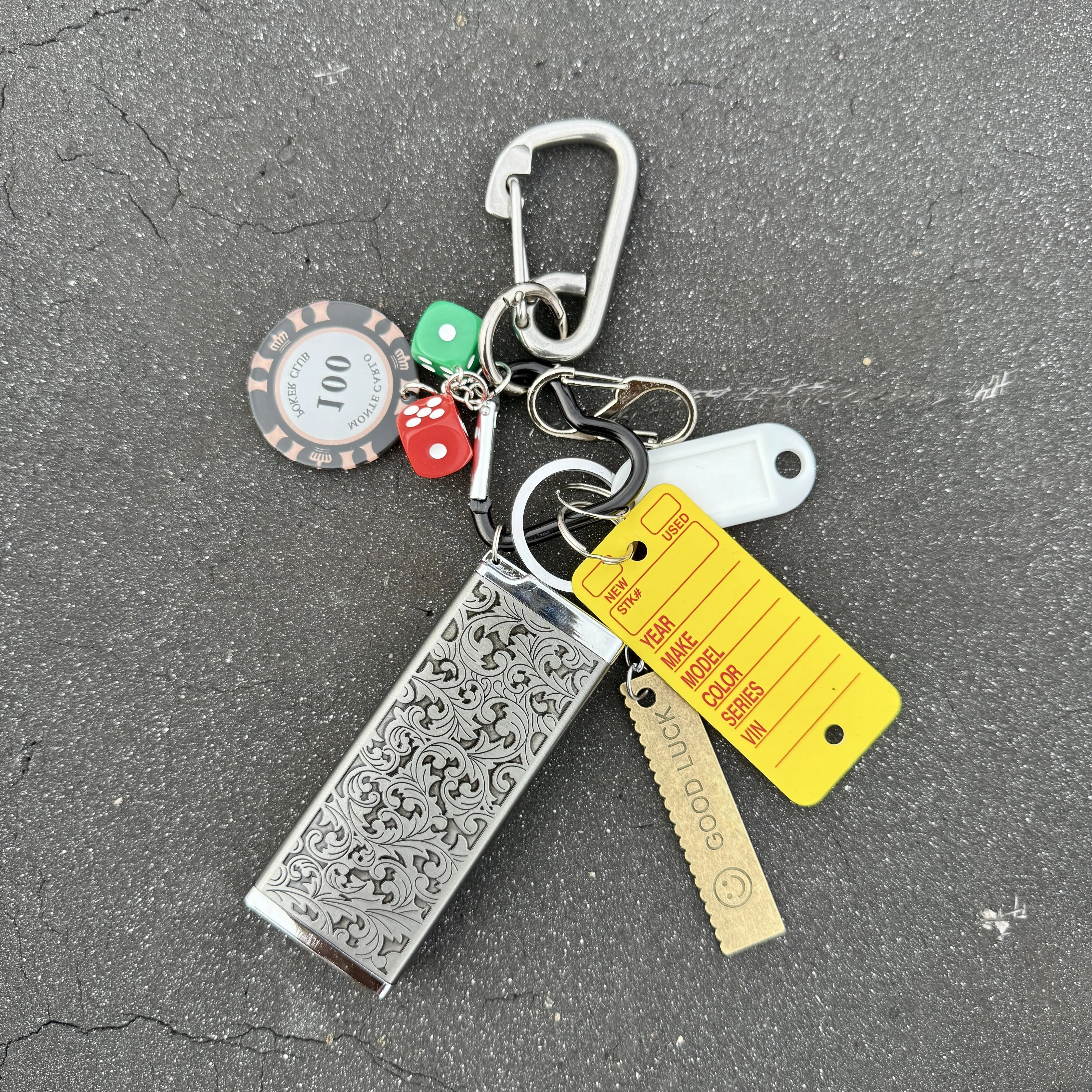 New Original Bag Pendant, Multi-Element Trendy Keychain, Gift Accessories for Couples