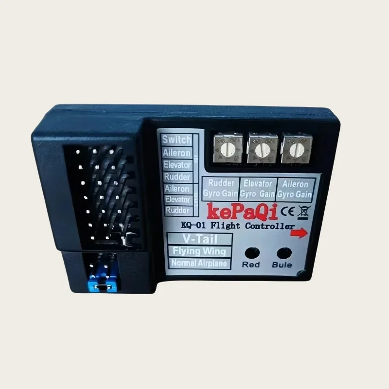 KPQ Flight Controller Gyro Stabilizer Module for SU27 Paper Airplane F22 Tri-wing RC Model Aircraft Delta Wing