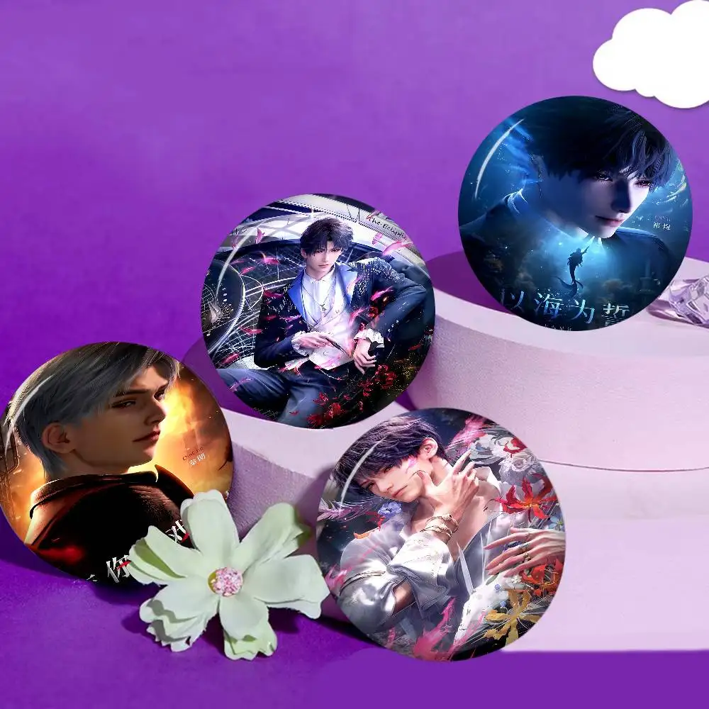 Game Love and Deepspace Anime Brooches Cute Cartoon  Badge Jacket Jeans Lapel Pin Gift Accessorie