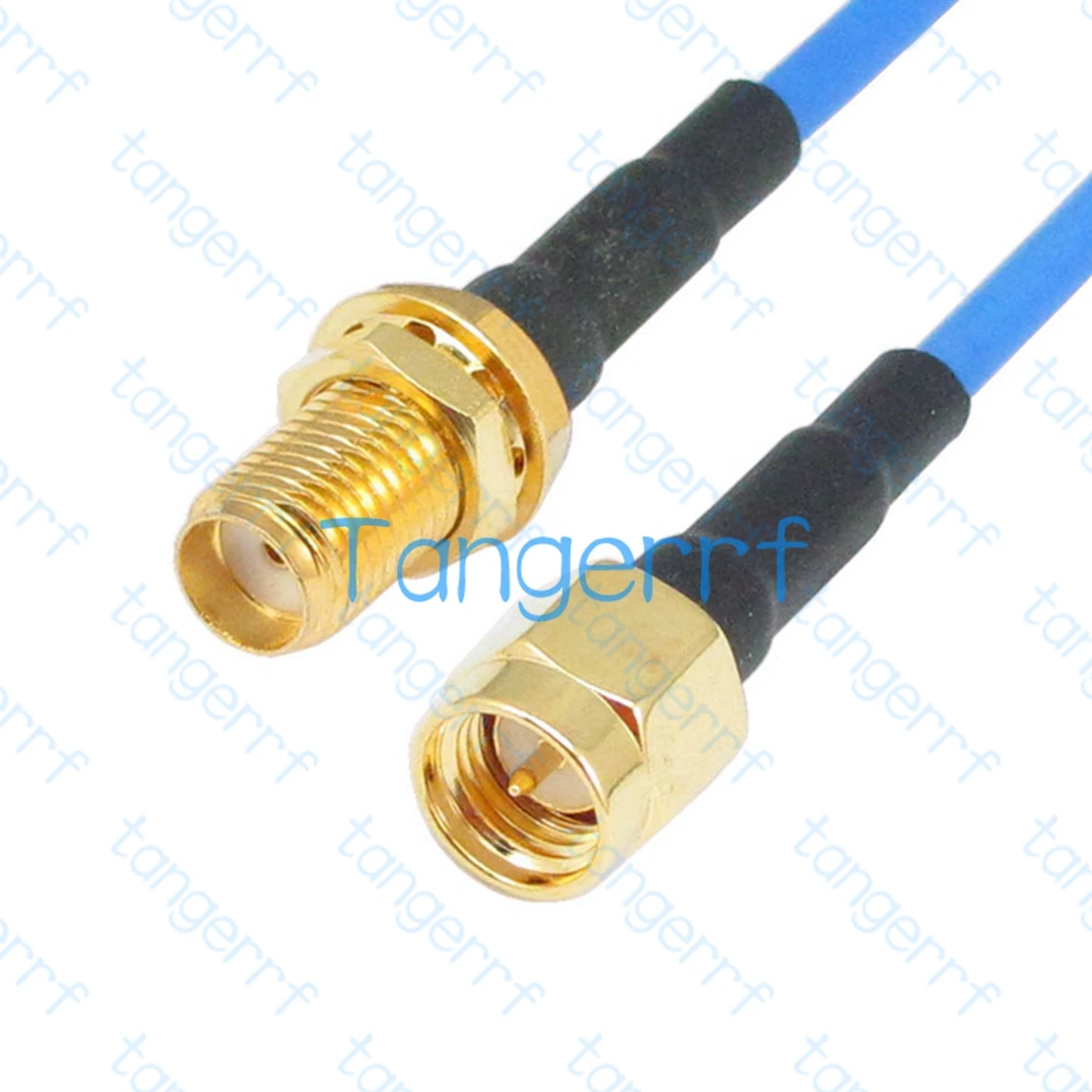 

SMA Male to Female Plug RG405 Coaxial Blue Cable M Semi Flexible Rigid Low Loss Coaxial Cable RF 50ohms High Quality Tangerrf