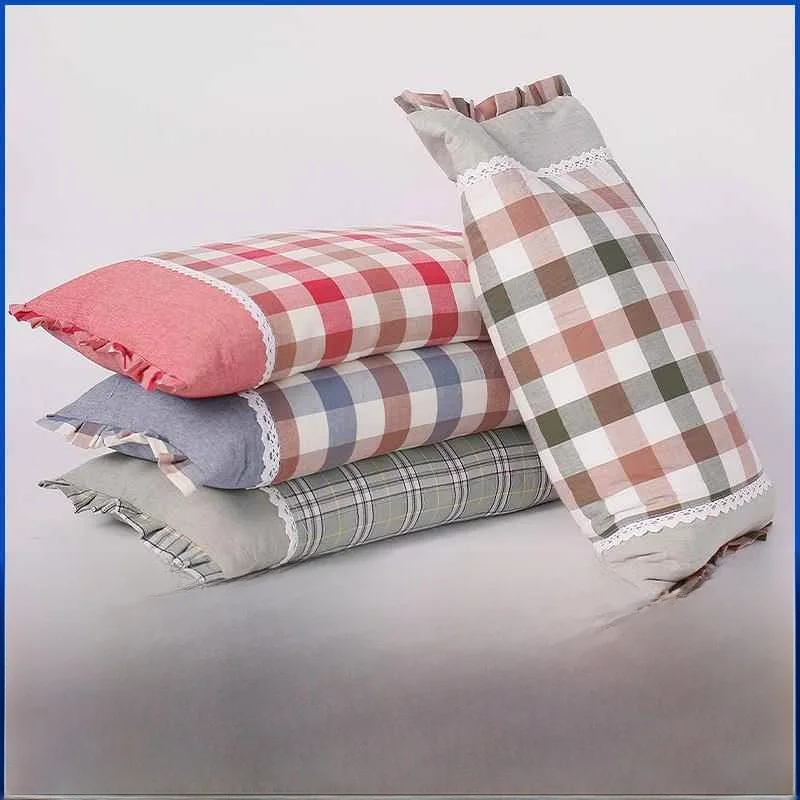 

Washable Cotton Pillow Detachable Home Dormitory Student Children's Multiple Colors Sufficient Hard Support Pure Cotton ...