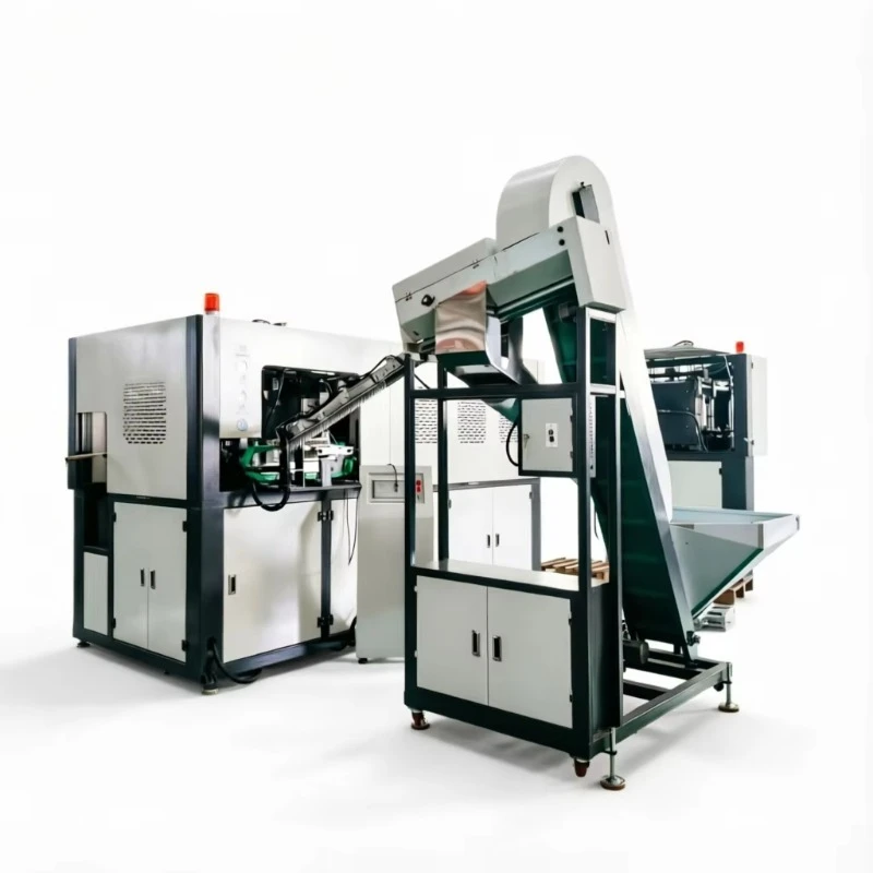 Customized 2000-2500BPH automatic 2-cavity PET bottle blowing machine, suitable for 100ml-2000ml