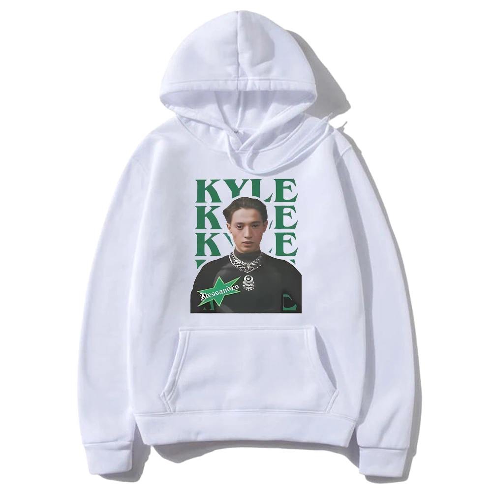 Новое поступление осени и зимы, толстовка с капюшоном Kyle Alessandro для мужчин и женщин, классический пуловер в стиле ретро, модная уличная одежда в стиле хип-хоп, теплая