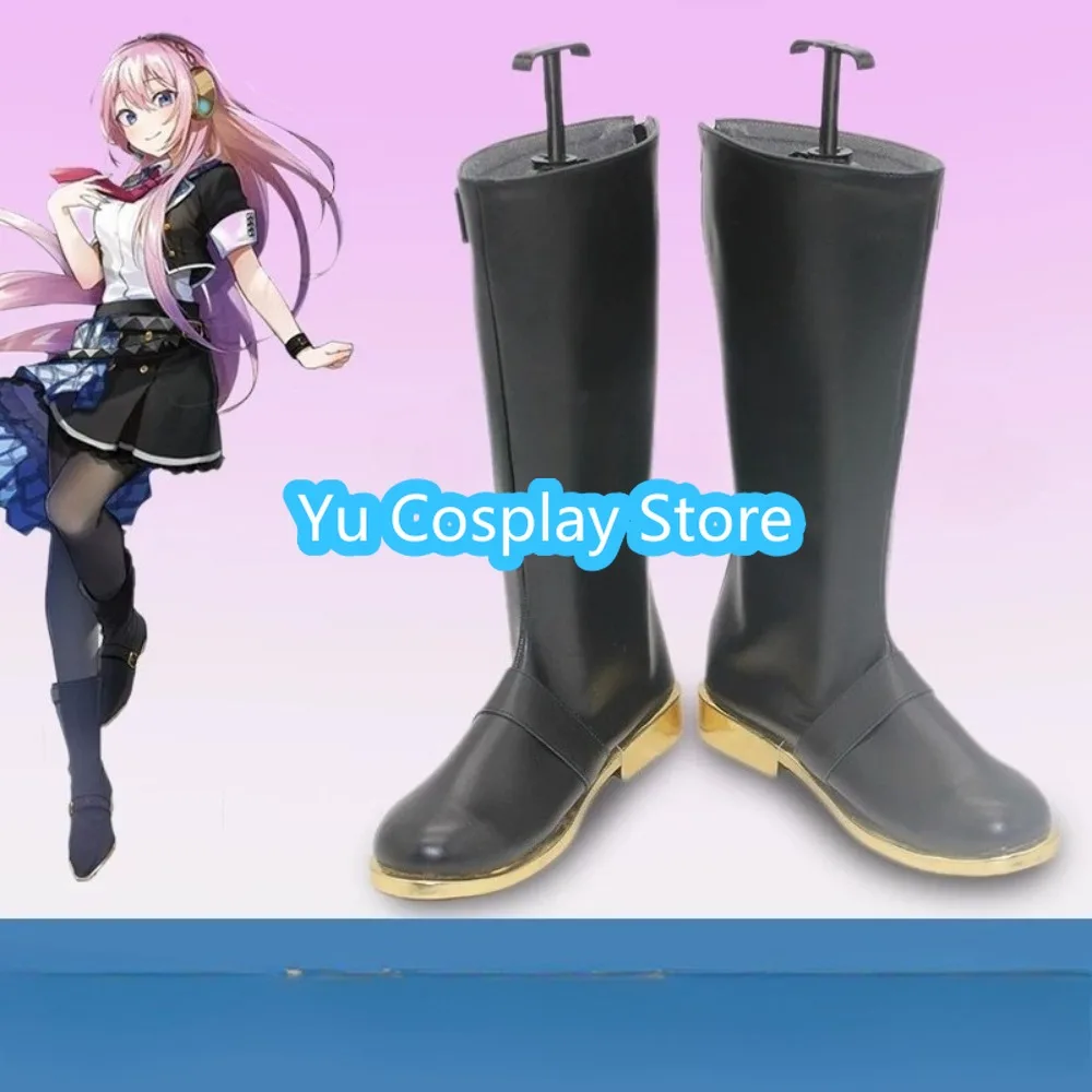 Megurine Luka Cosplay Shoes Virtual Pop Idol Stage Dance Footwear