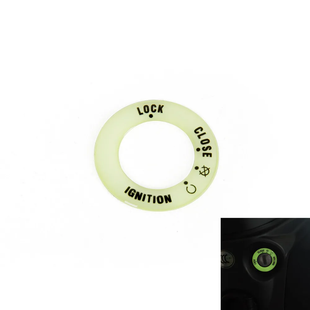 Scooter Parts Luminous Circle Ignition Switch Cap Key Ring Cover GTS300 GTV 300 LX LXV 200 250 300 150