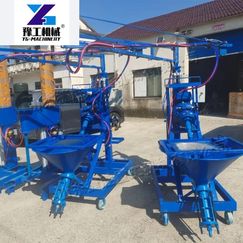 Customized Factory Outlet Building GRC Glass Fiber Spraying Machine Gypsum Relief Wallboard Spraying Production Equipment For Sa