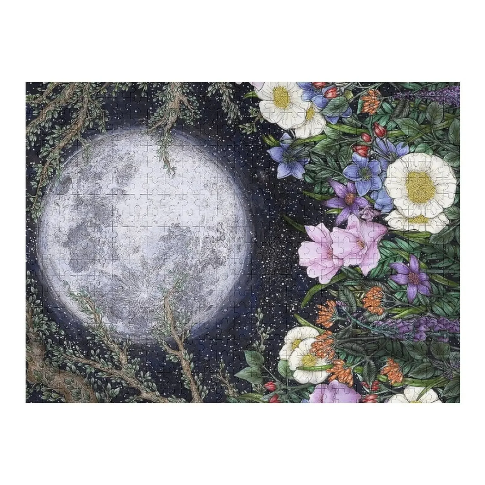 

Midnight in the Garden II Jigsaw Puzzle Custom Game Children Customs With Photo Adult Wooden Puzze Works Of Art Puzzle