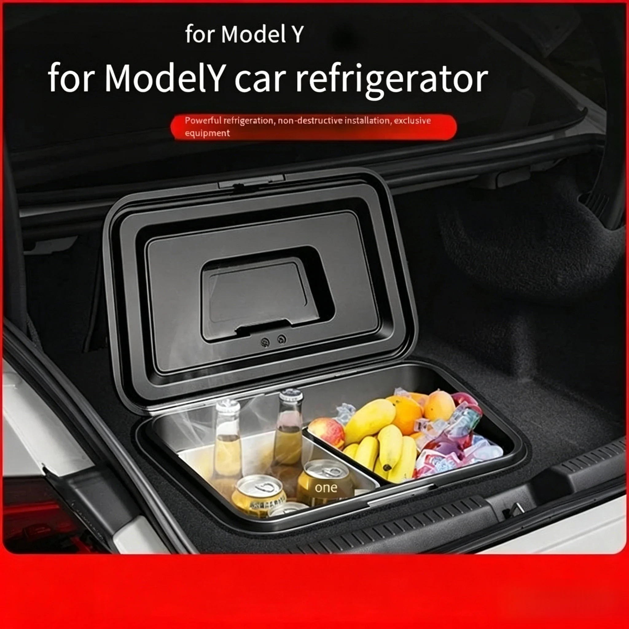 35L Compressor Car Refrigerator For Tesla Portable Dual Use Car Home Embedded Installation Freezer For Truck RV Camping