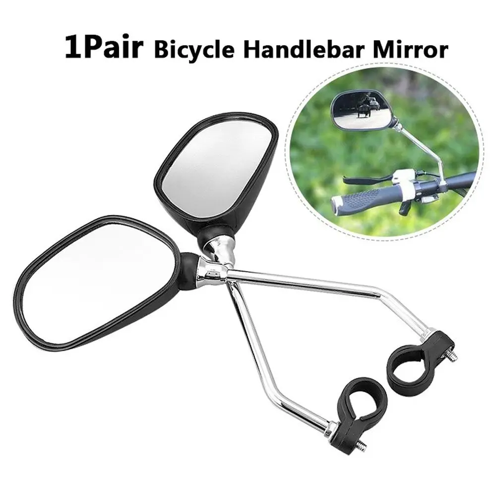 

Bike 360 Degrees Rotate Cycling Adjustable Bike Mirrors Bicycle Rearview Mirror Bicycle Accessories Bicycle Handlebar Mirror