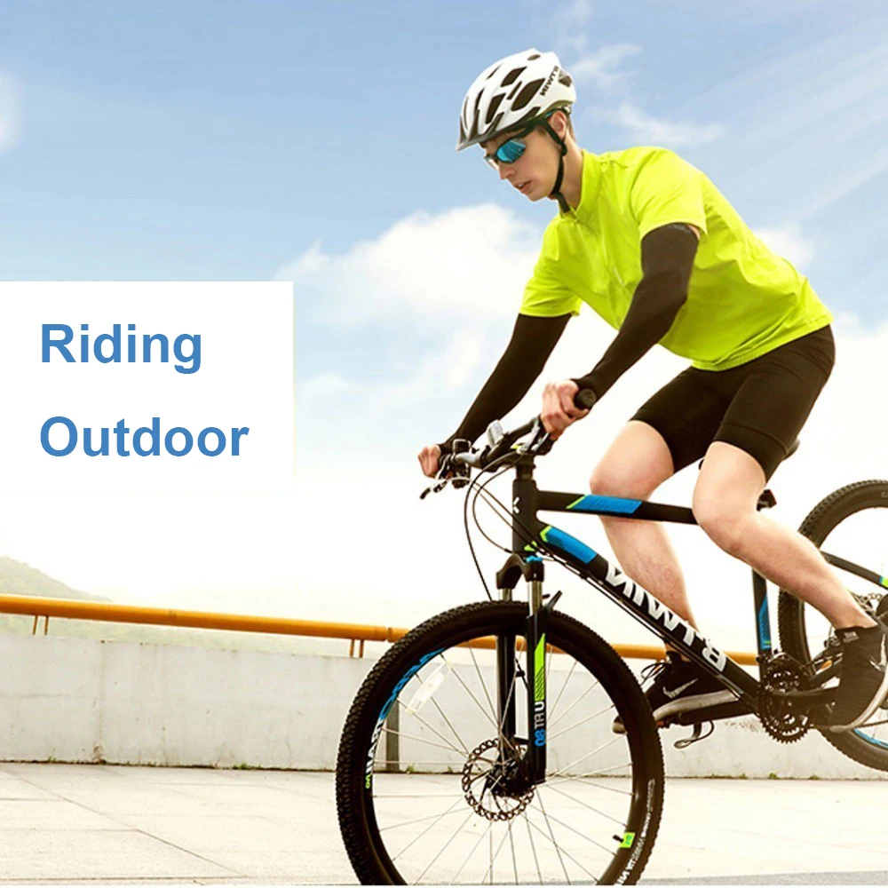 1/3 Paar Eis Seide Sonnenschutz Arm Abdeckungen Unisex Ellenbogen Abdeckung Outdoor Radfahren Laufen Angeln Fahren Coole Anti-UV Arm Ärmel – Detail 4
