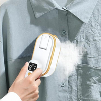 Portable Handheld Compact Clothes Steamer Dry Wet Dual-purpose Enlarged Panel Steam Iron Convenient Household Appliances