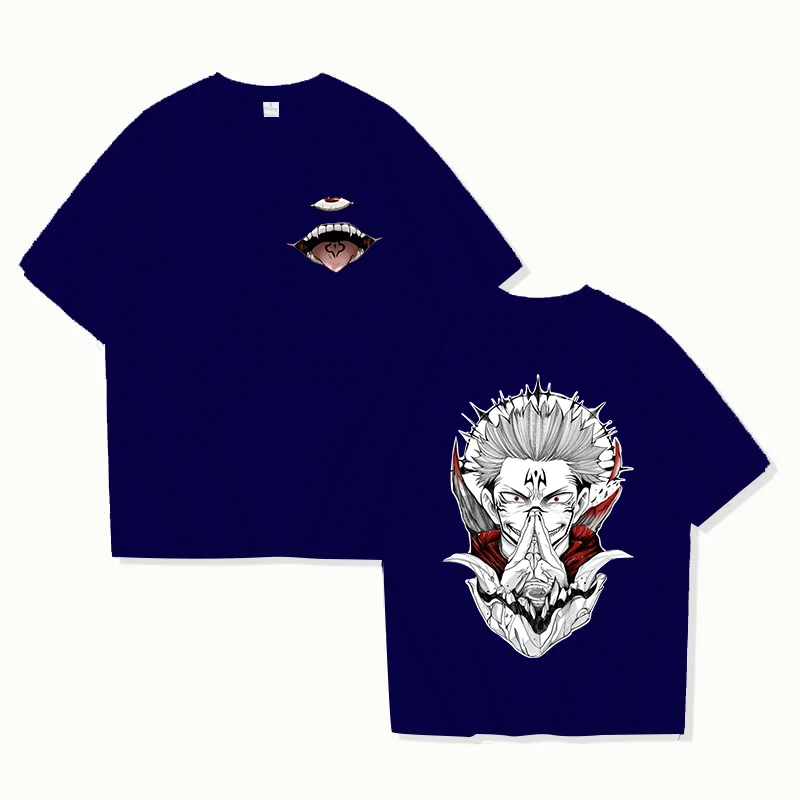 New Fashion Ryomen Sukuna Print T Shirt Anime Hip Hop Short Sleeve Men Women Summer Cool Casual Outdoor T Shirts Tops image 4