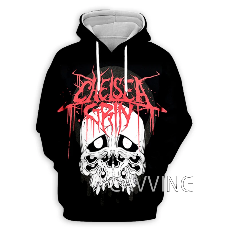 New Fashion Women/Men's 3D Print  Chelsea Grin  Rock  Hoodies Hooded Sweatshirts Harajuku Hoodie Sweatshirts Tops Clothing  H02