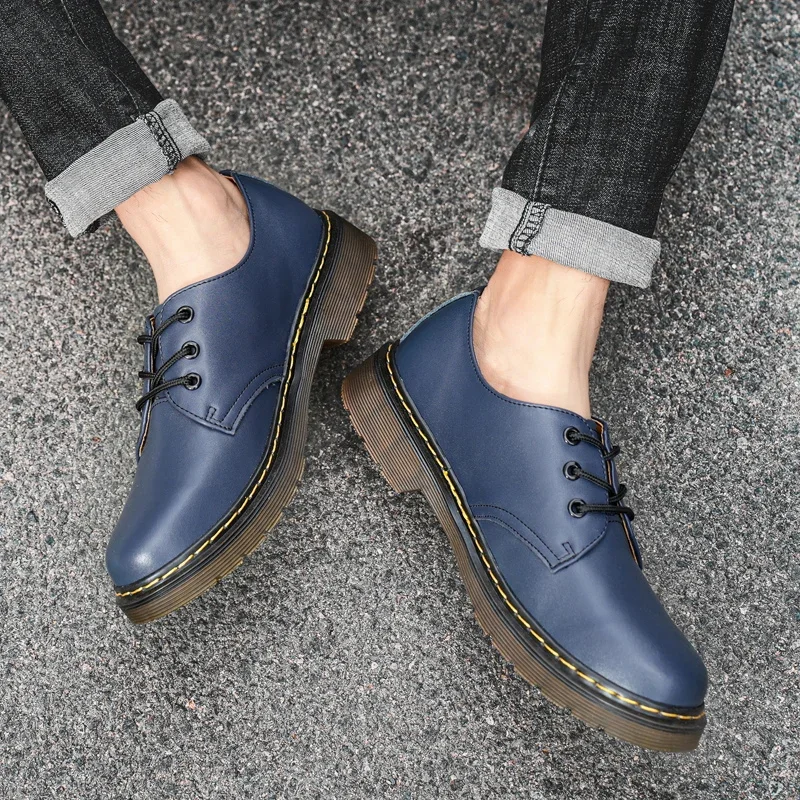 New 2025 Fashion Men's Shoes Genuine Leather Unisex Casual Shoes Breathable Flat Driving Shoes Outdoor Non-slip Man Loafers image 6