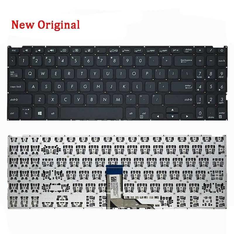 New genuine laptop replacement keyboard compatible for Asus x512d x512da x512f f512d y5100u m5050d v5000j