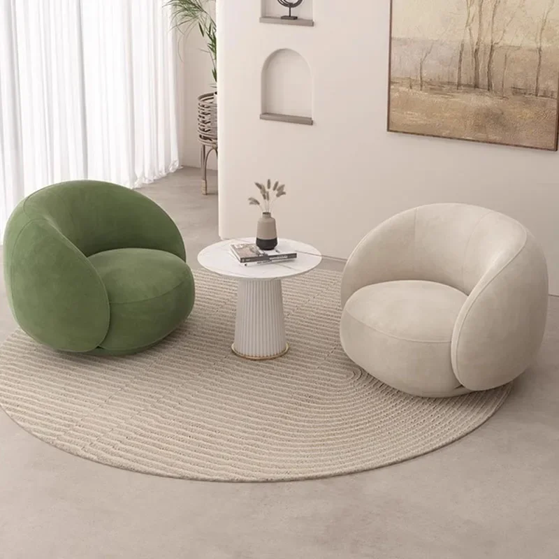 Single Accent Living Room Sofas Modern Luxury Gaming Armchair Sofas Garden Decor Hallway Relaxing Muebles Library Furniture image 5