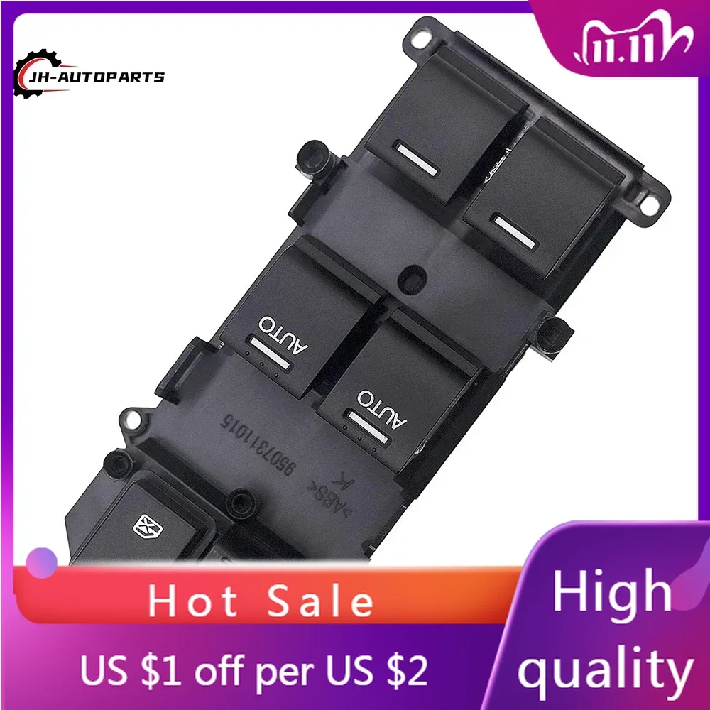 Car Window Button For 2008 2009 2010 2011 2012 Honda Accord EX EXL Master Power Window Door Switch 35750-TA0-A32