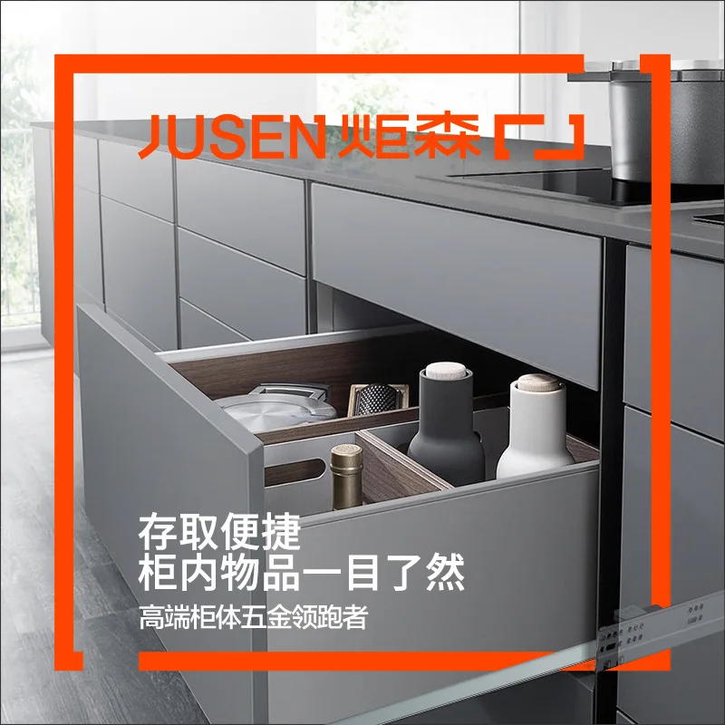 Concealed Bottom Mount Full Extension Drawer Slides Electroplated Cold Rolled Steel Cabinet Rails Mm Length Options Furniture