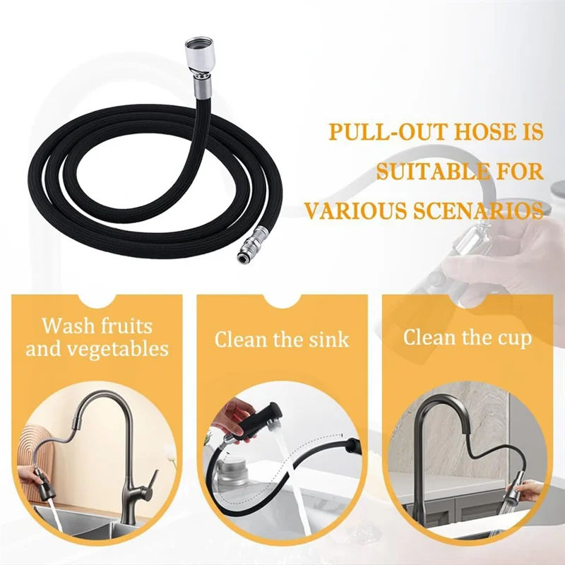 A88E-K-1219935-BC Hose Kit For Kohler Pull-Out Faucet For Kohler K-1219935-BC/K-1304674-BC Pullout Kit Replace K-1304674-BC