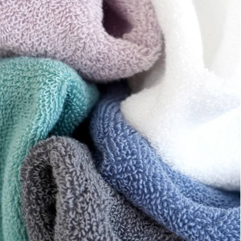1/4/6PCS Cotton Bathroom Towel Set - Adult Soft Absorbent Towels Large Beach & Hotel Spa Face Towels for Home - Absorbent Quick view 4
